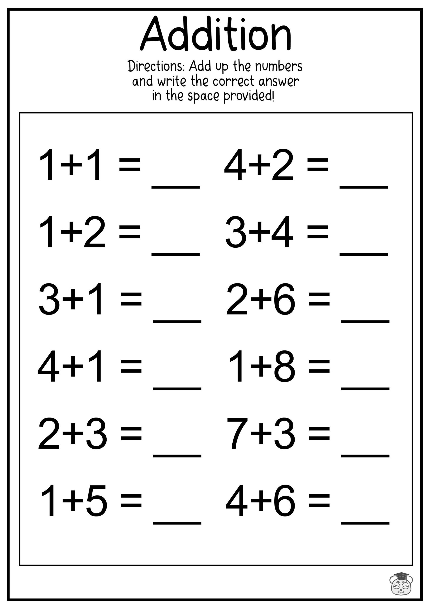 Math Adding Worksheets