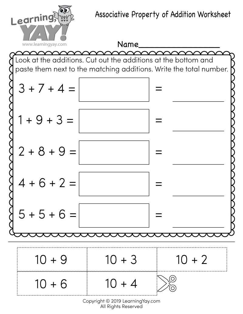 math worksheet free printable