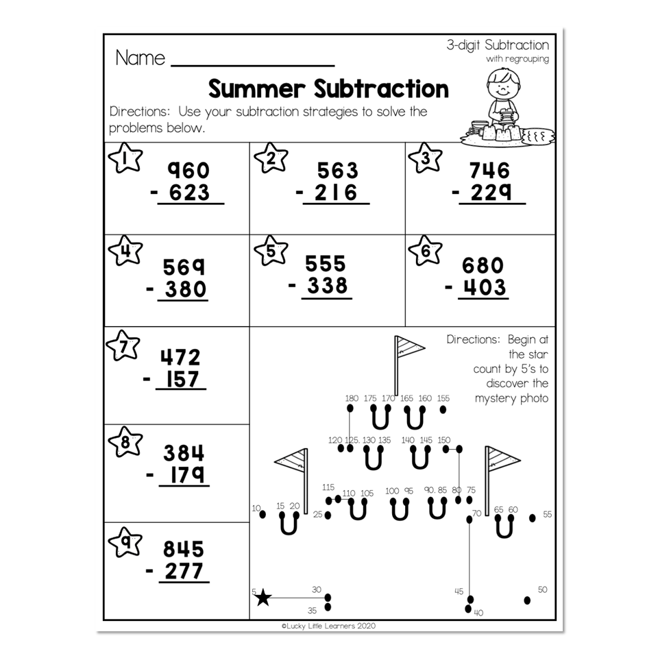 summer math worksheets