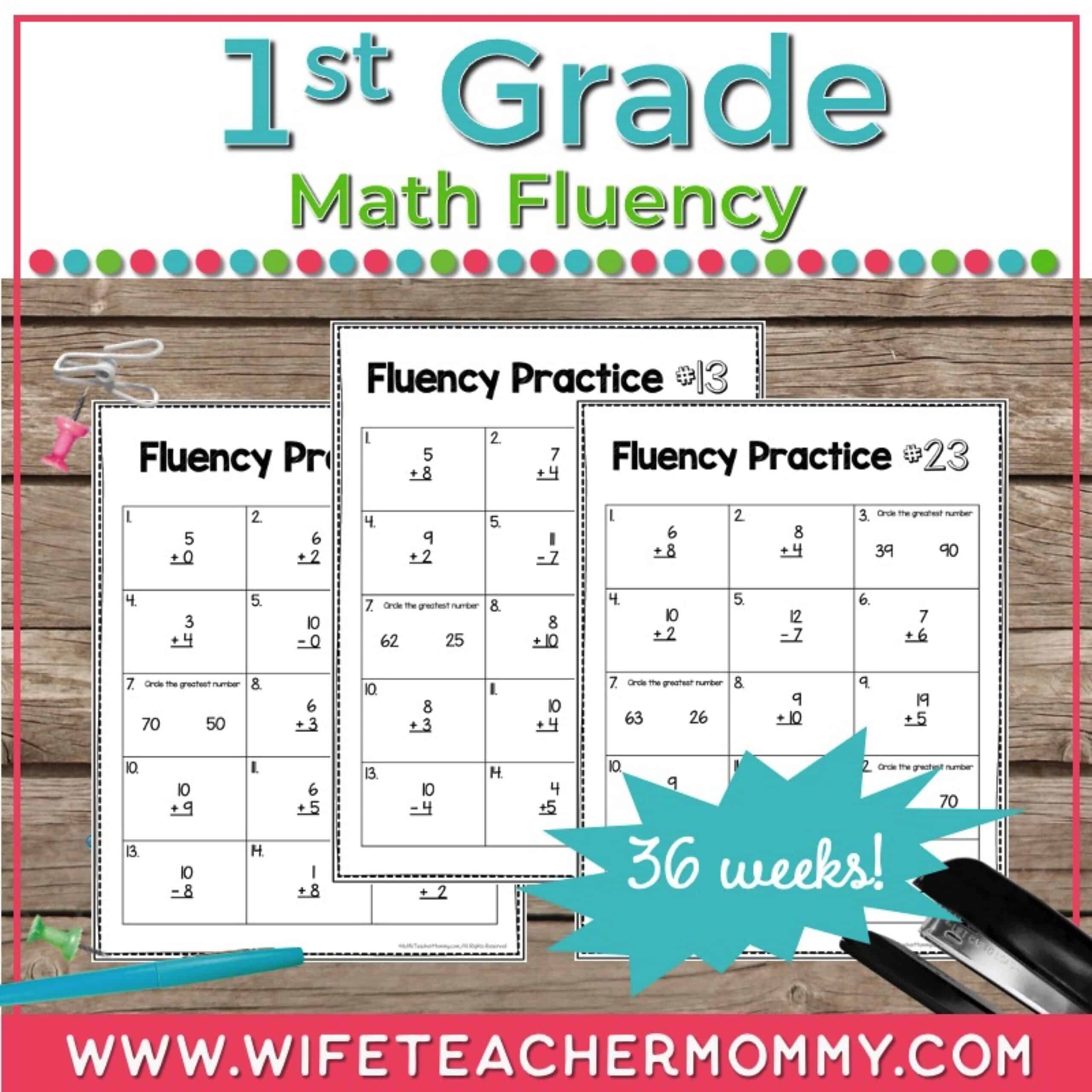 math fluency worksheets math fluency worksheets