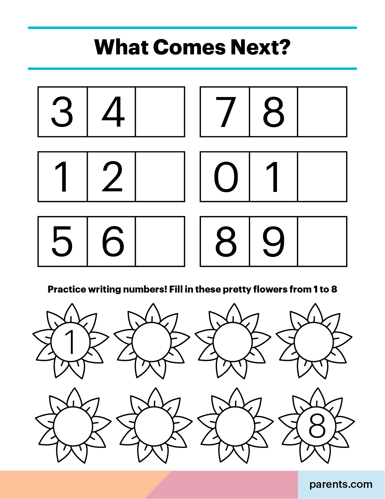 Fun Math Worksheets For Kindergarten