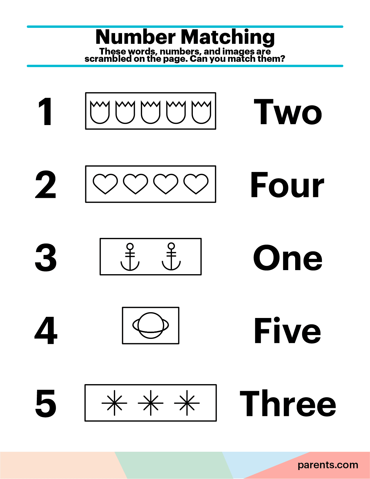 7 Kindergarten Math Worksheets To Print At Home 7 Kindergarten Math Worksheets To Print At Home