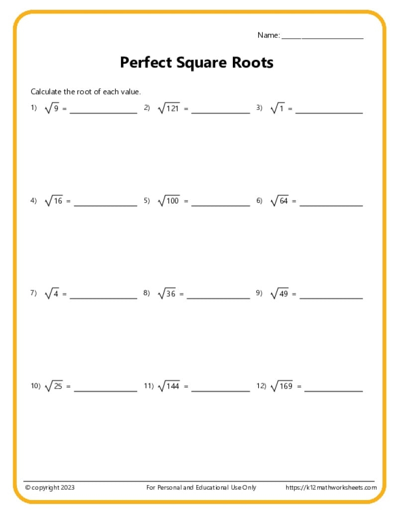 Free Printable 7th Grade Math Worksheets