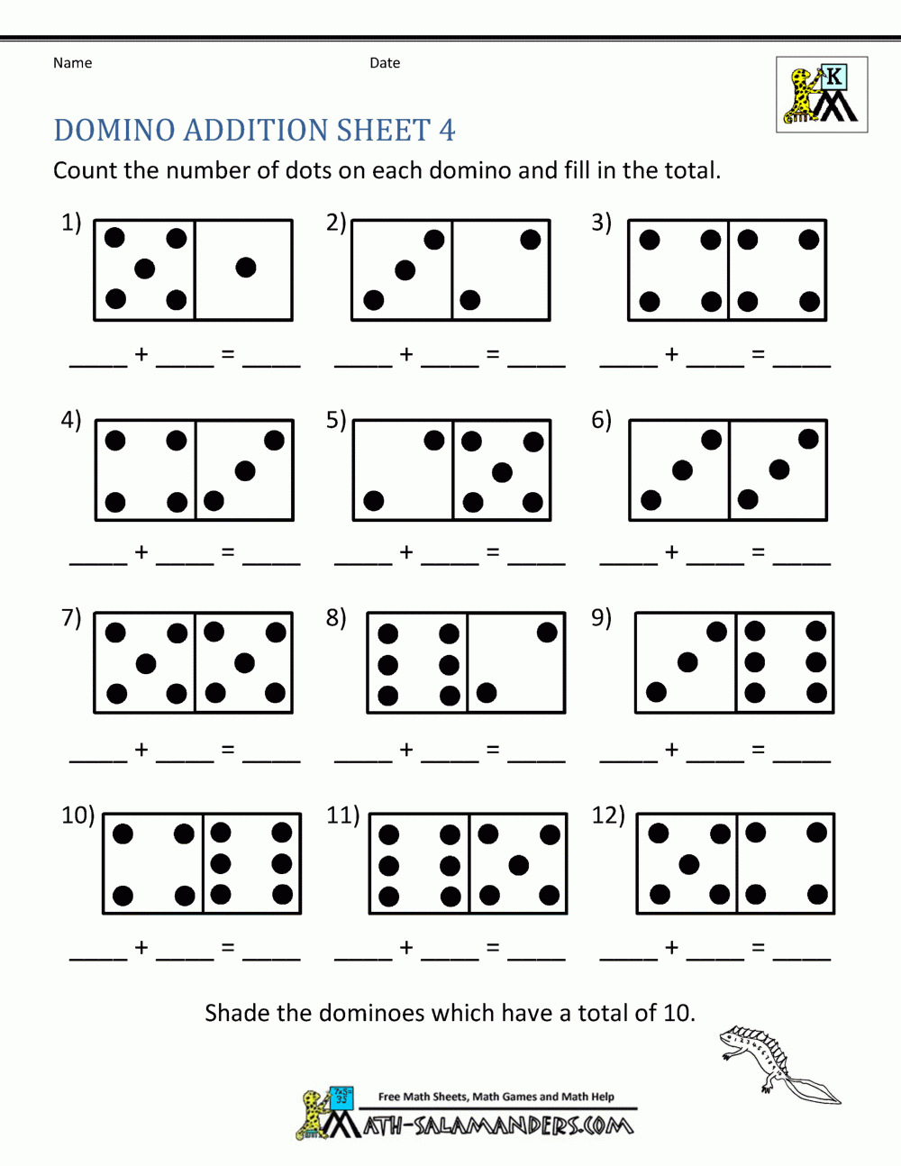 Addition Math Worksheets For Kindergarten Addition Math Worksheets For Kindergarten