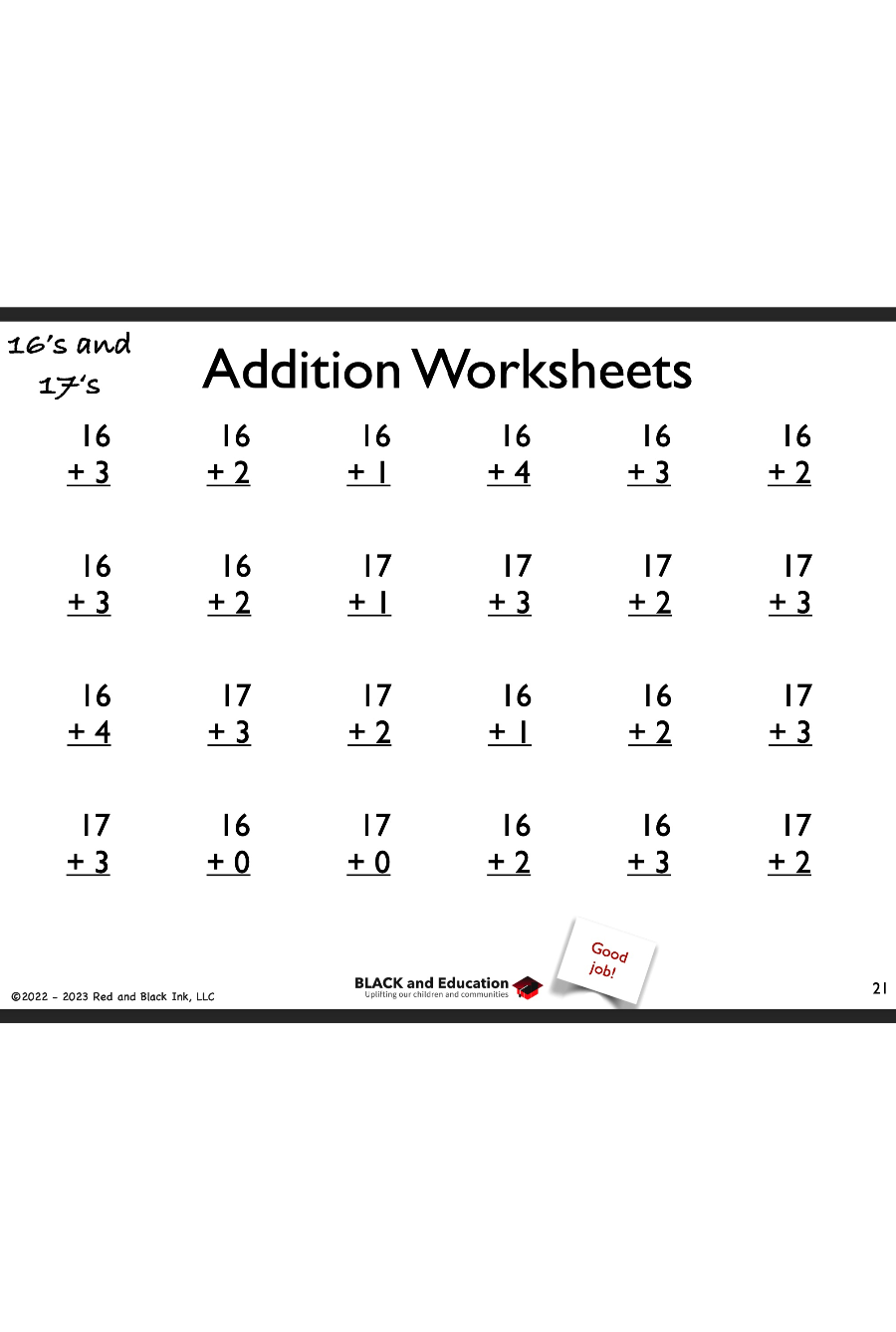 maths addition worksheets