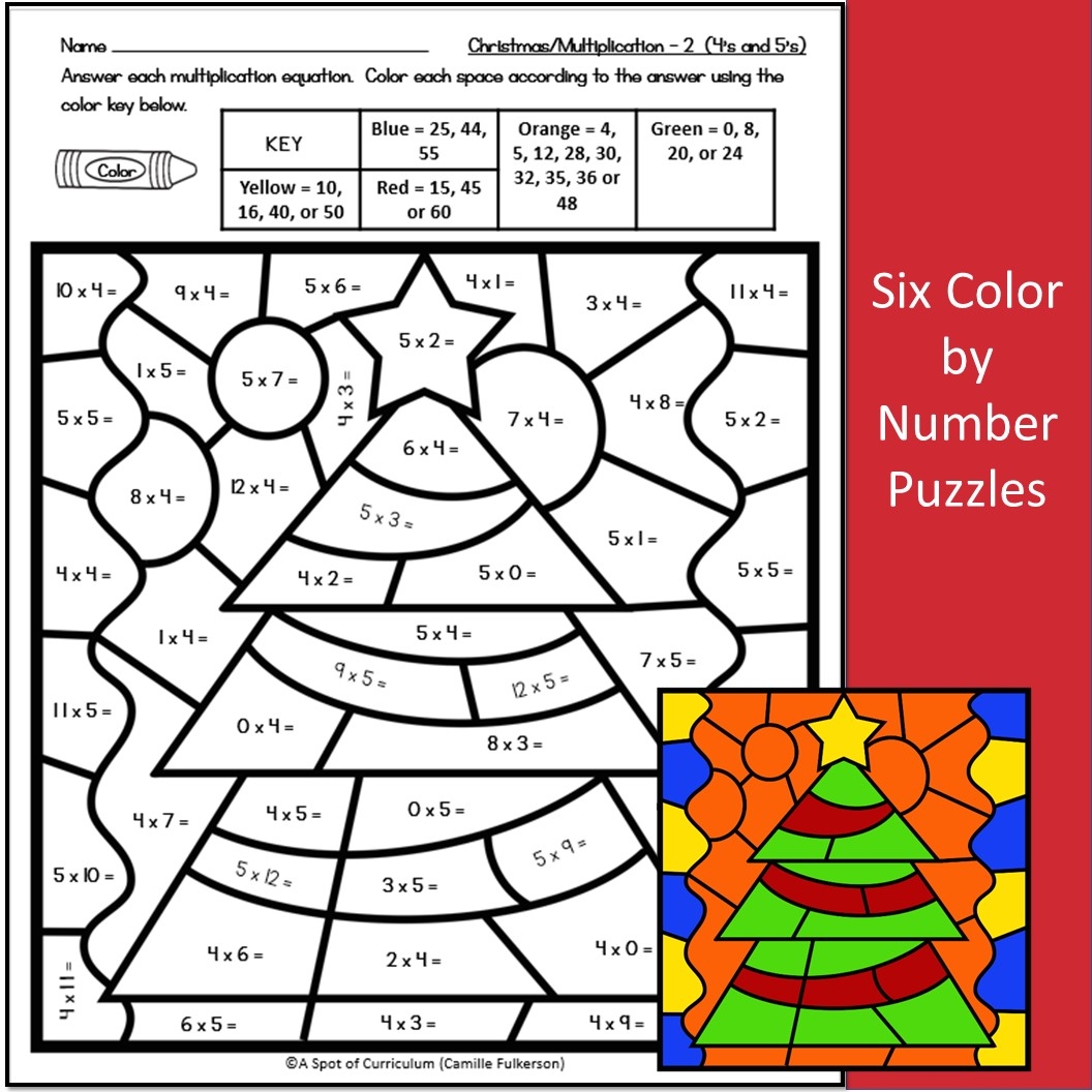 math coloring worksheets