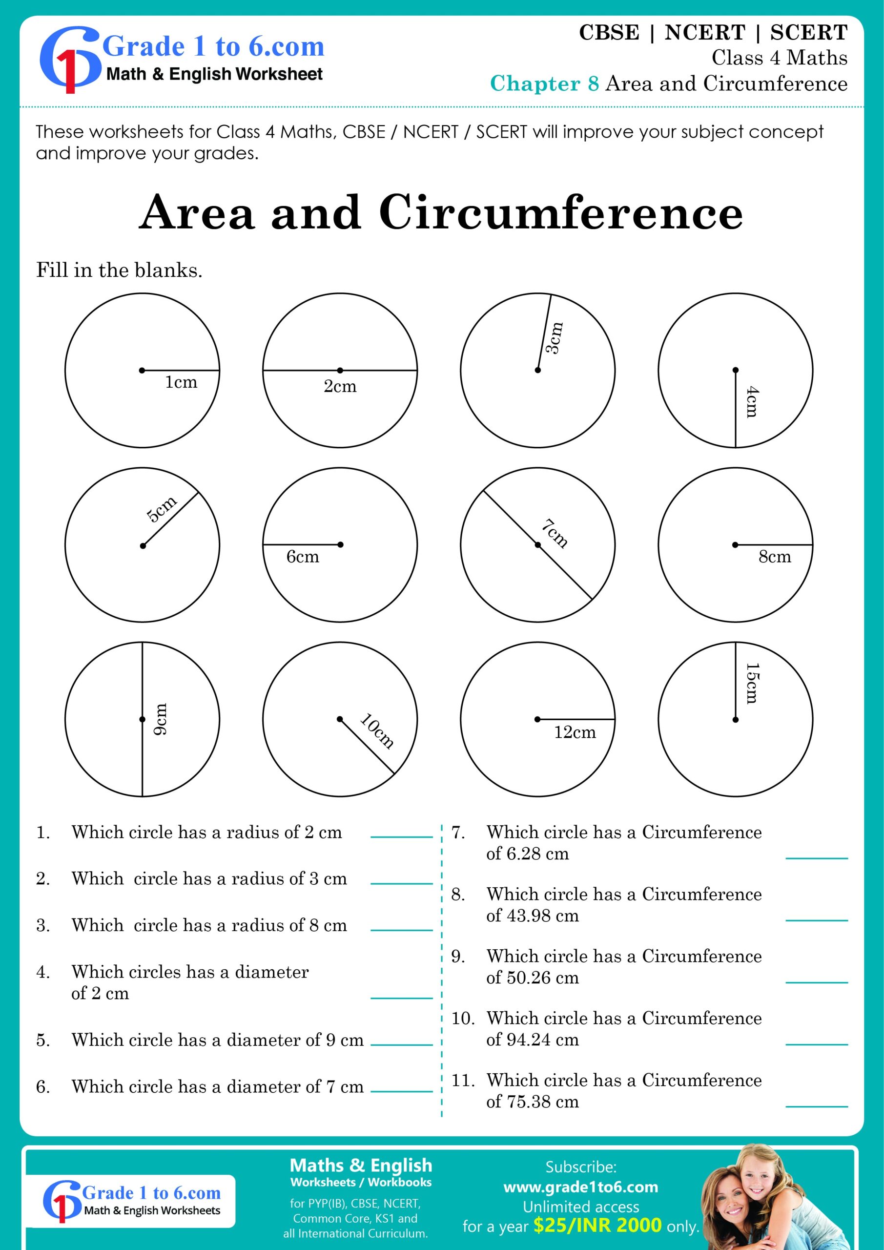 Class 4 Maths Chapter 8 Carts And Wheels Worksheet