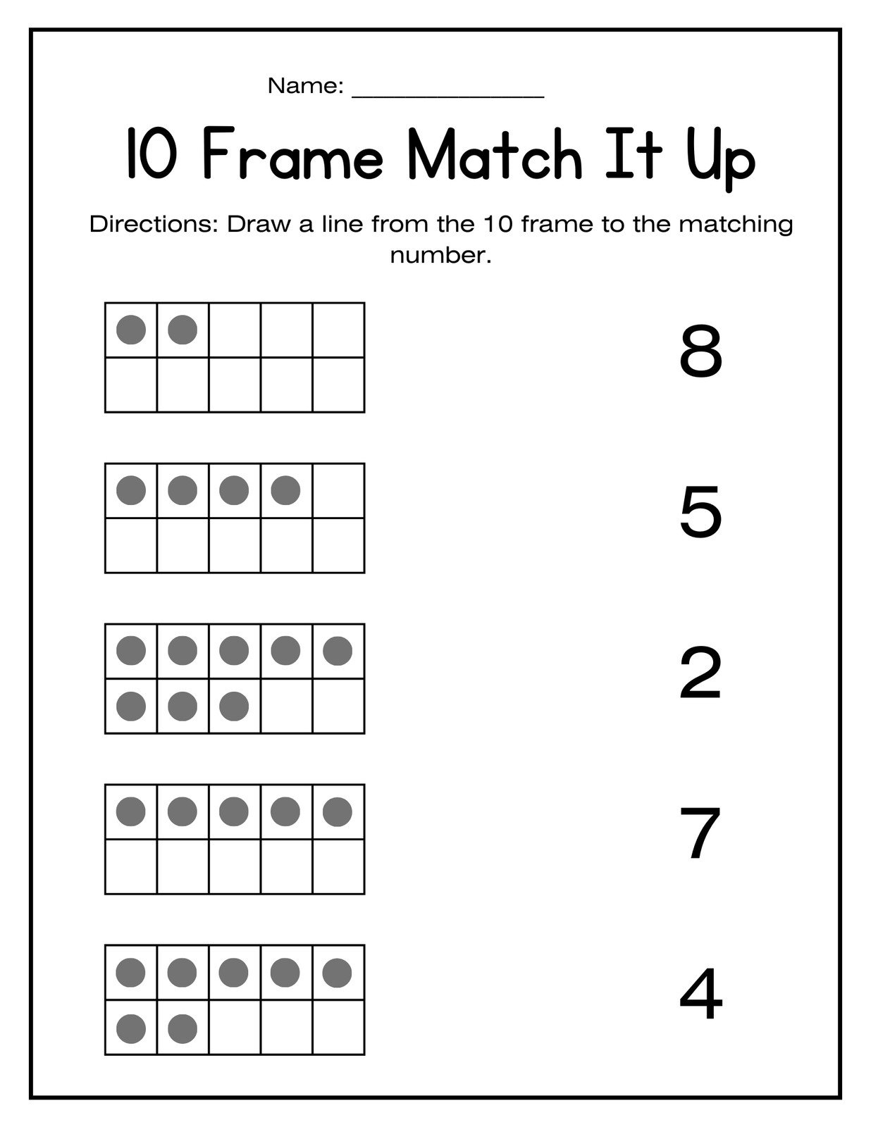 pre k worksheets math