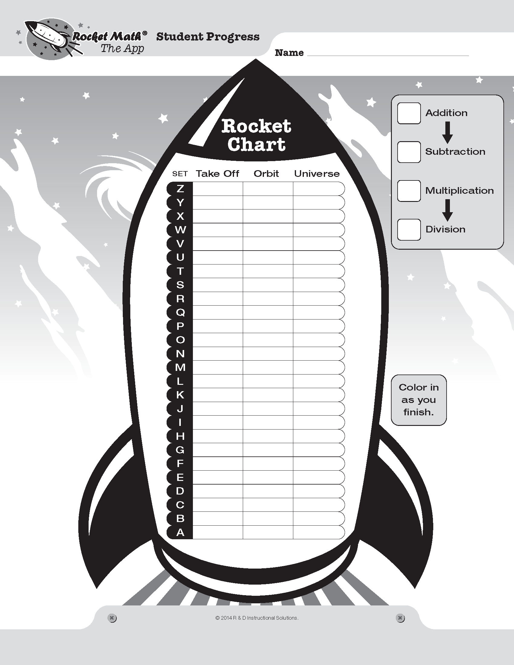 Educator Resources Rocket Math