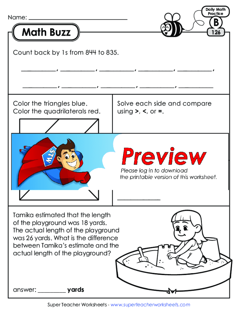 super teacher worksheets math