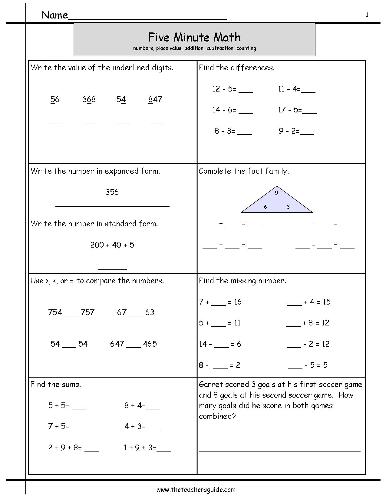 free math worksheets for 5th grade free math worksheets for 5th grade