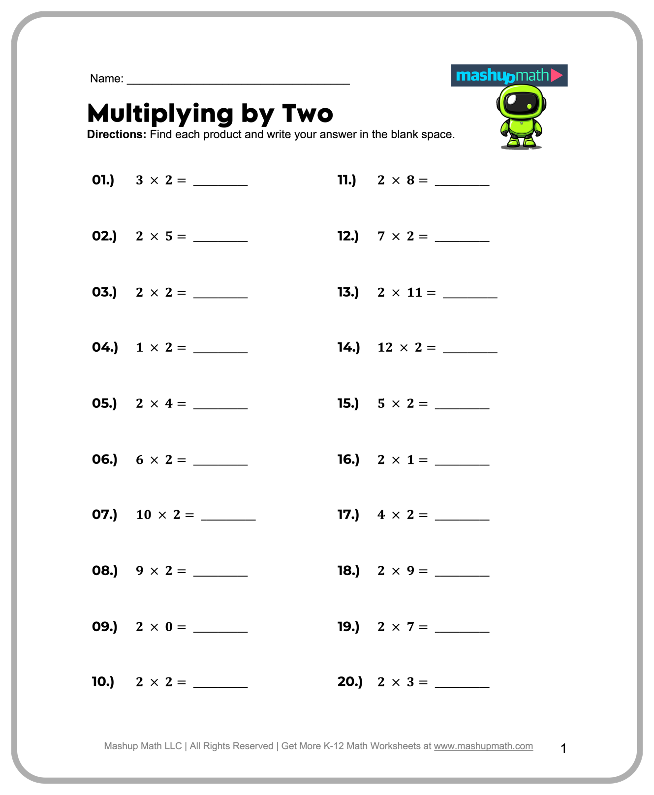 free printable 2nd grade math worksheets