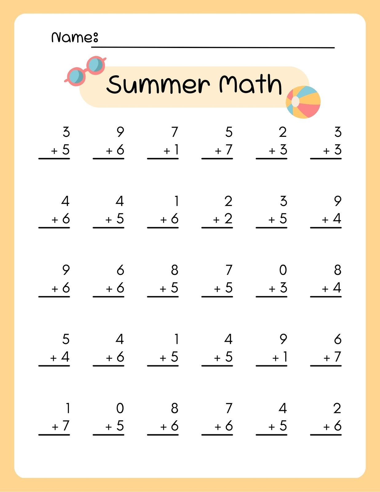 Grade 3 Math Worksheets
