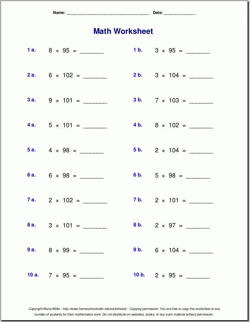 math for 5th graders worksheets