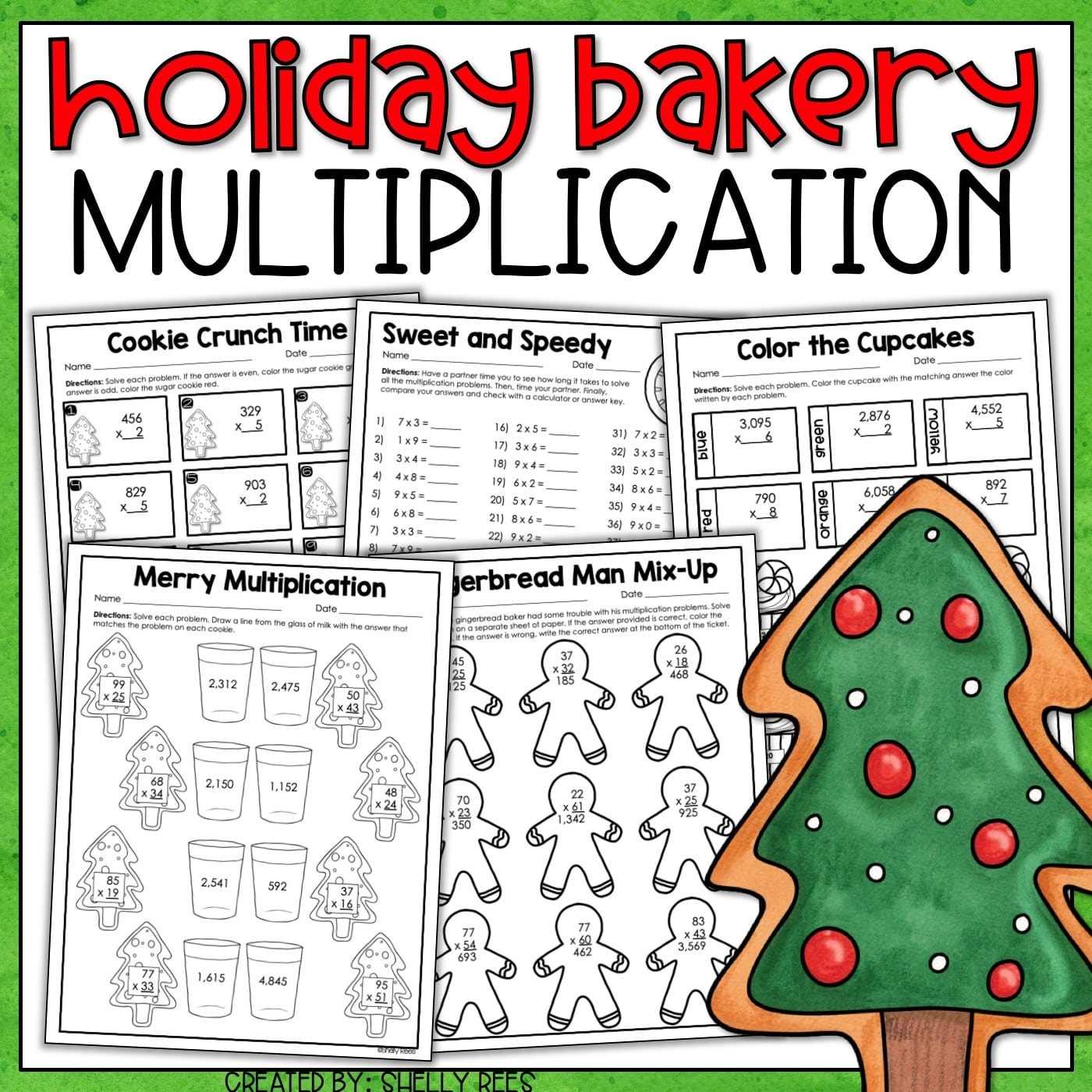 Holiday Math Worksheets