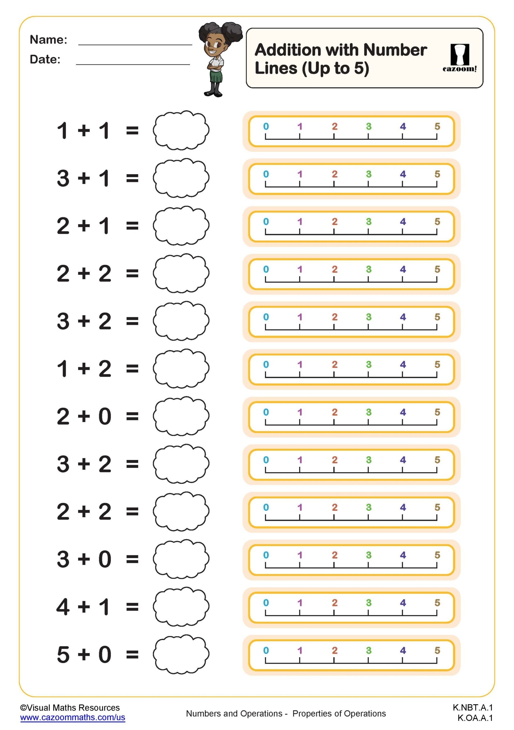 kindergarten math worksheets pdf