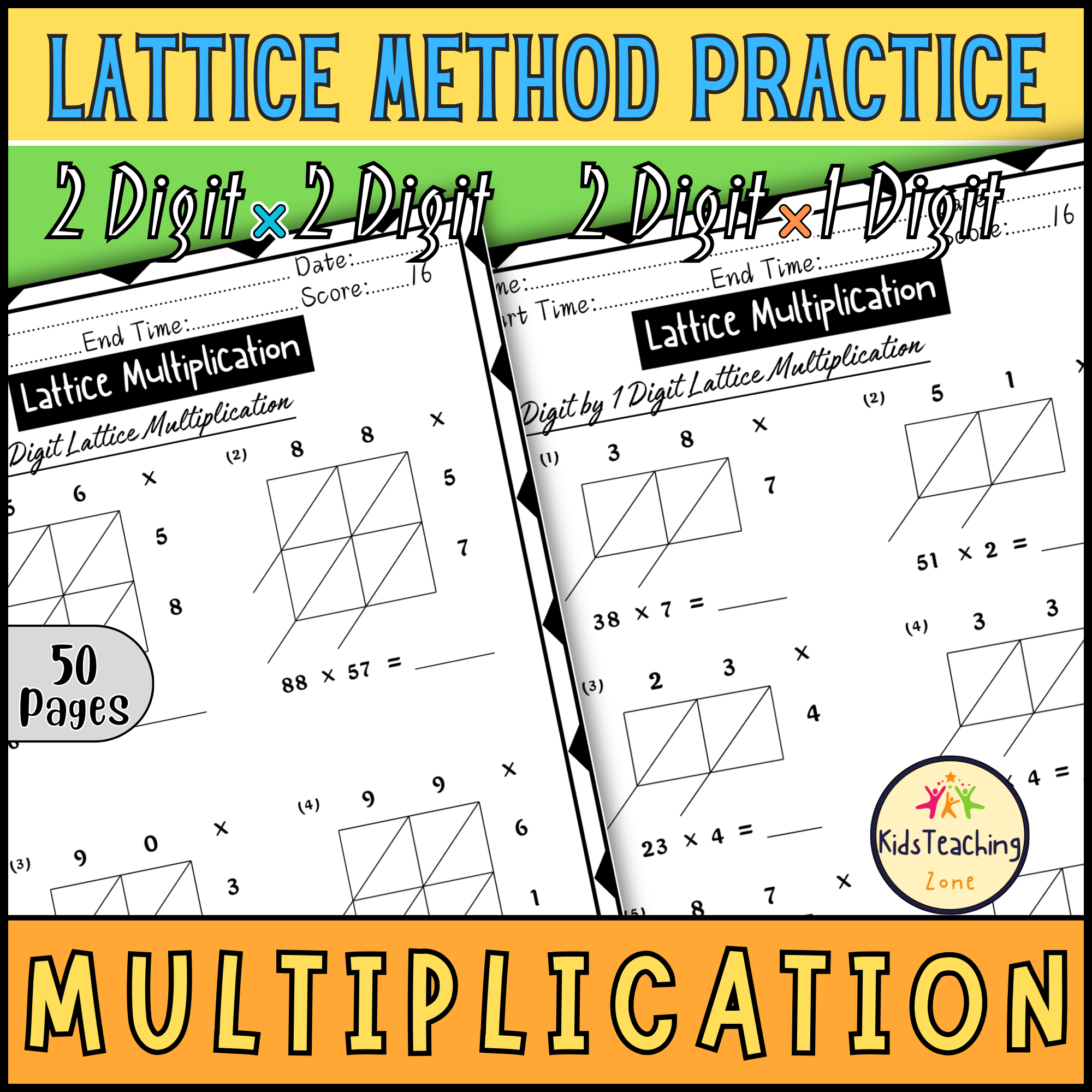 lattice math worksheets lattice math worksheets