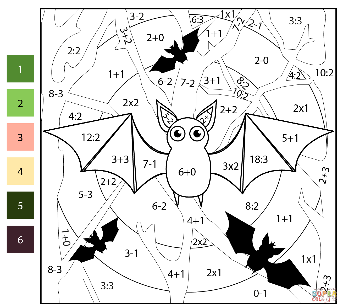 math coloring worksheets