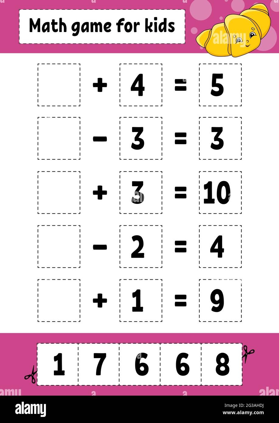 math games and worksheets