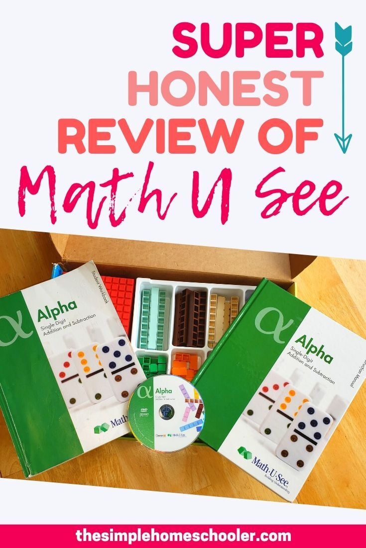 Math U See Alpha An Honest Review The Simple Homeschooler