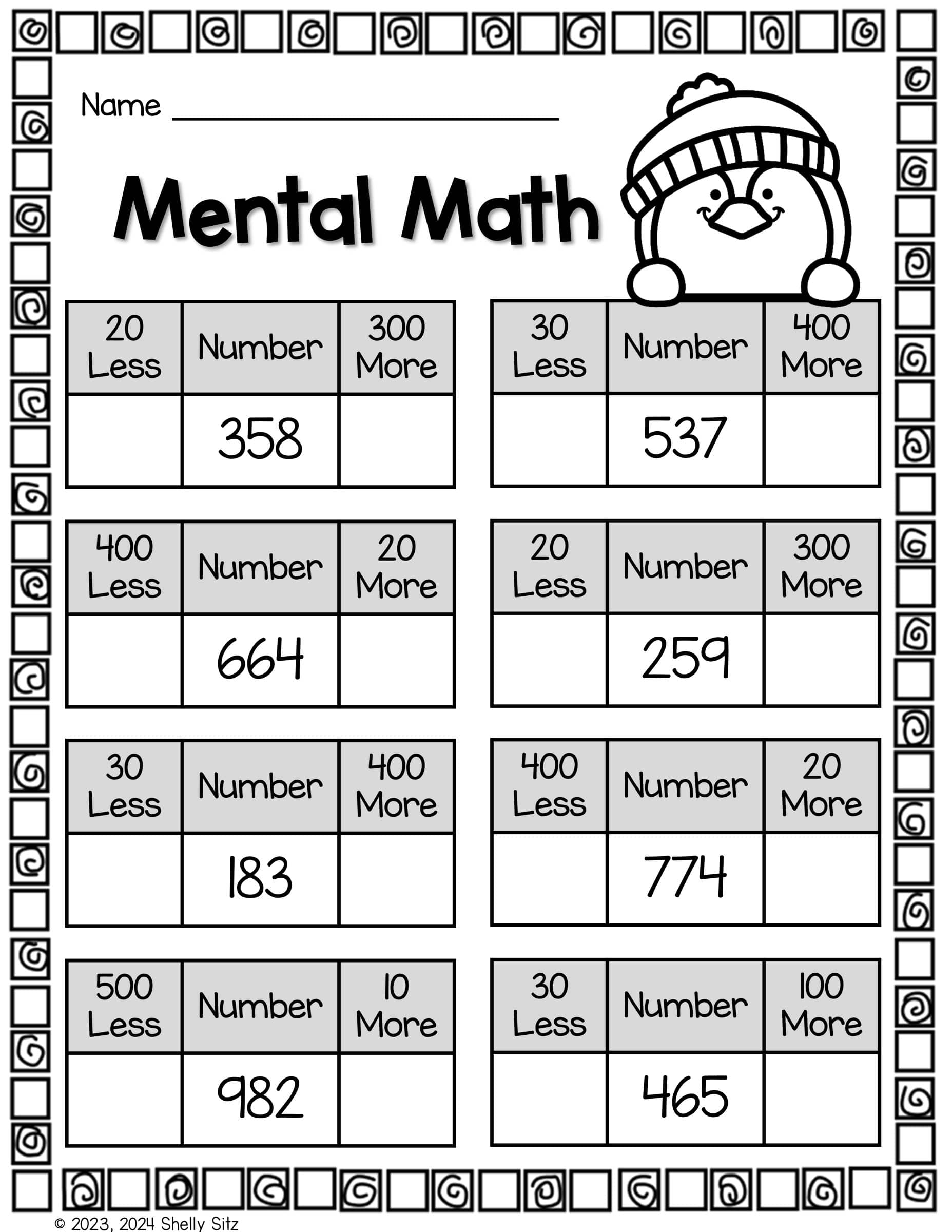 grade 2 maths worksheets