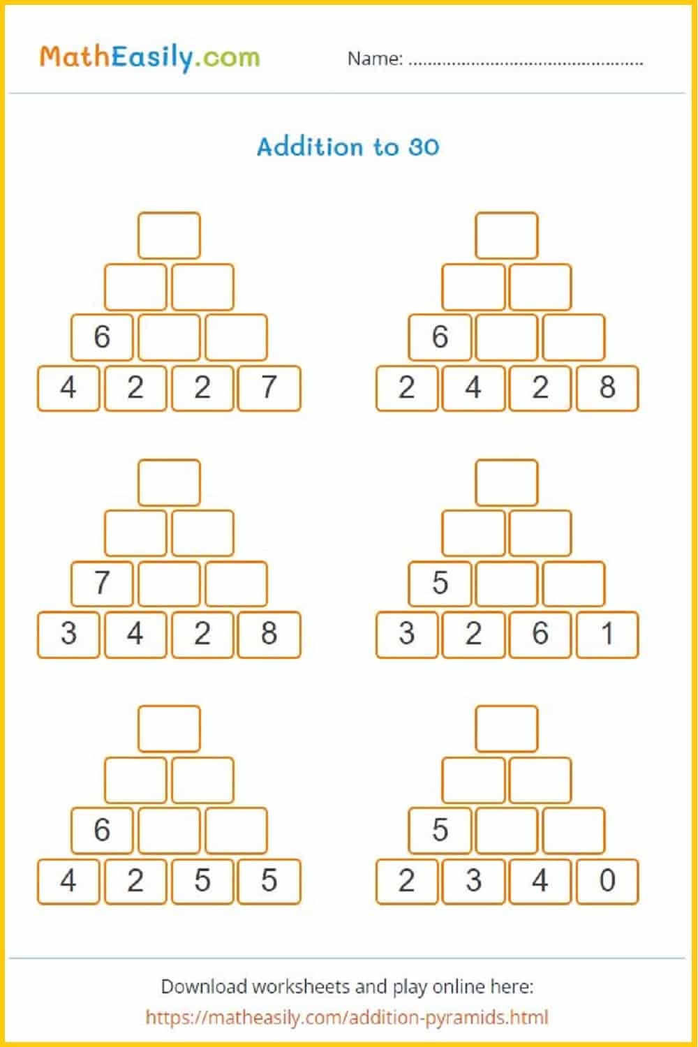 Printable 1st Grade Math Worksheets PDF Free Download Printable 1st Grade Math Worksheets PDF Free Download
