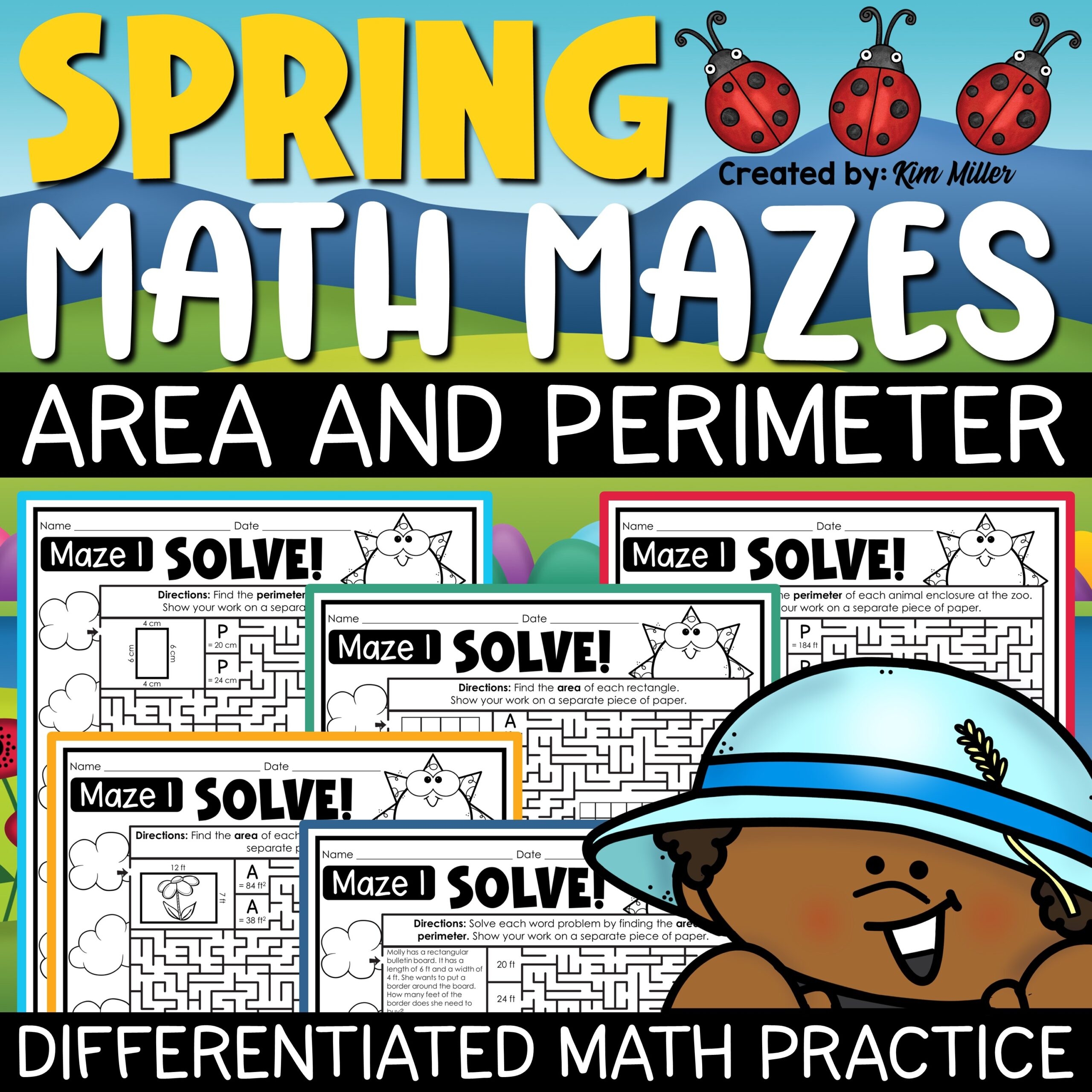 spring math worksheets 5th grade