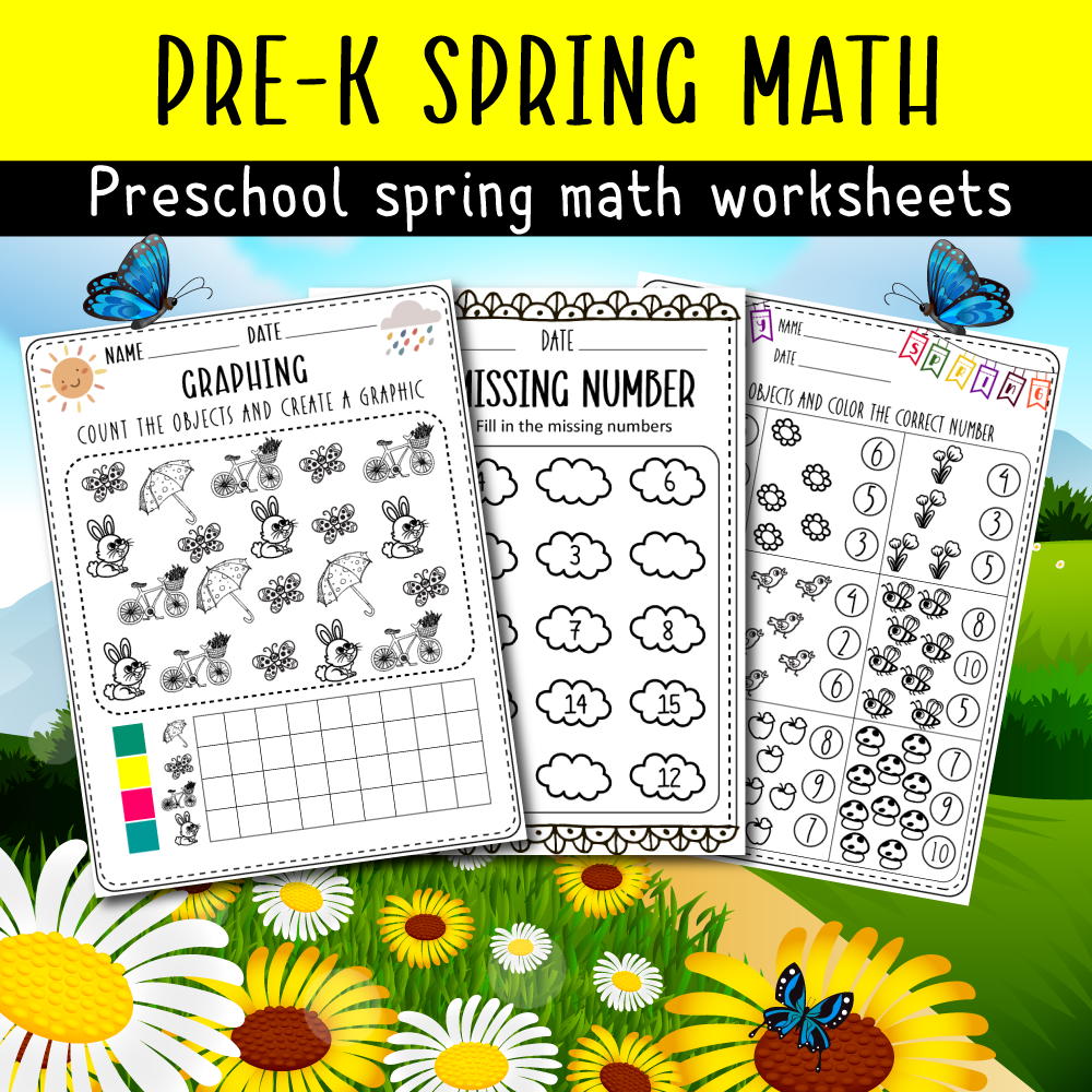 Spring Math Worksheets Spring Activities Made By Teachers