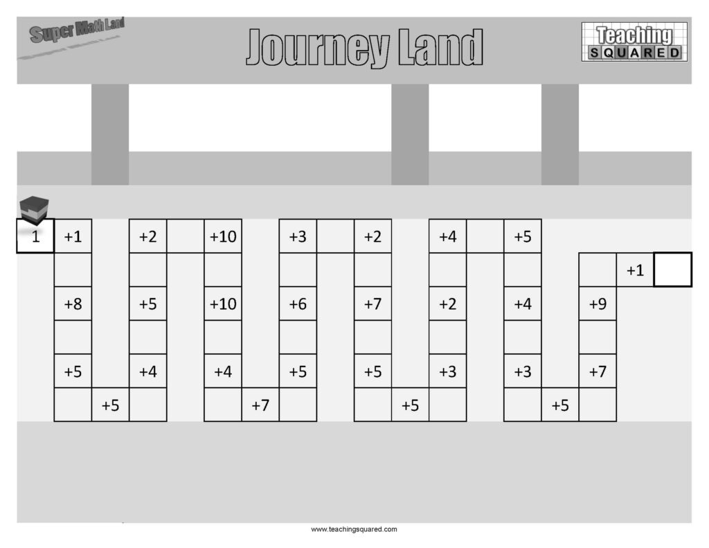 Super Math Land Teaching Squared Worksheets Library