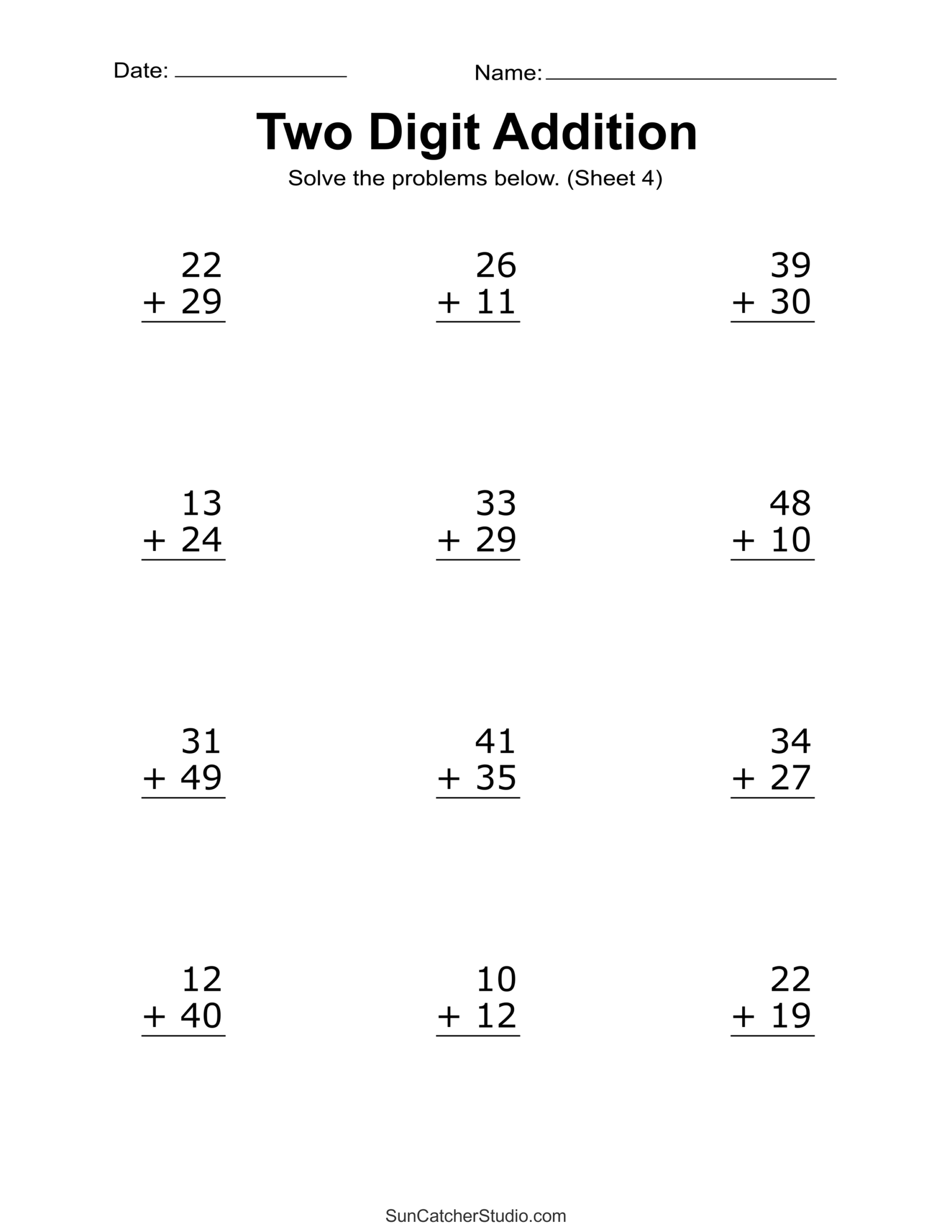 grade 2 math worksheets pdf