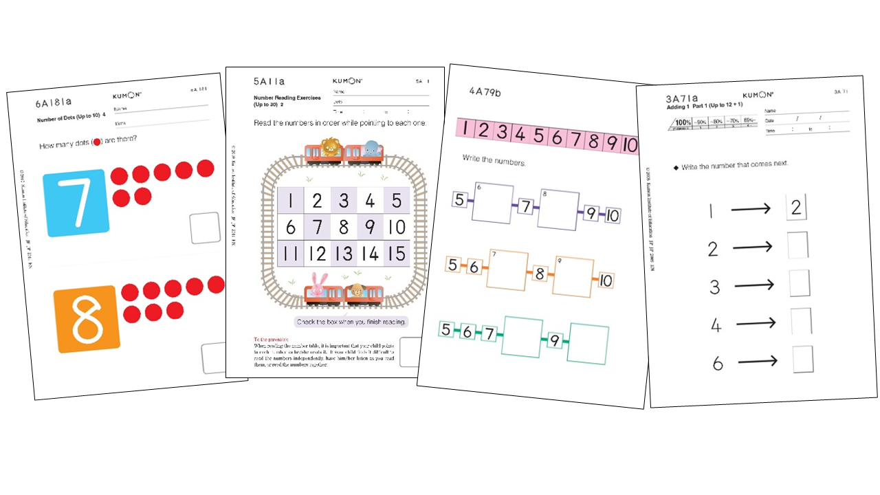 kumon math worksheets