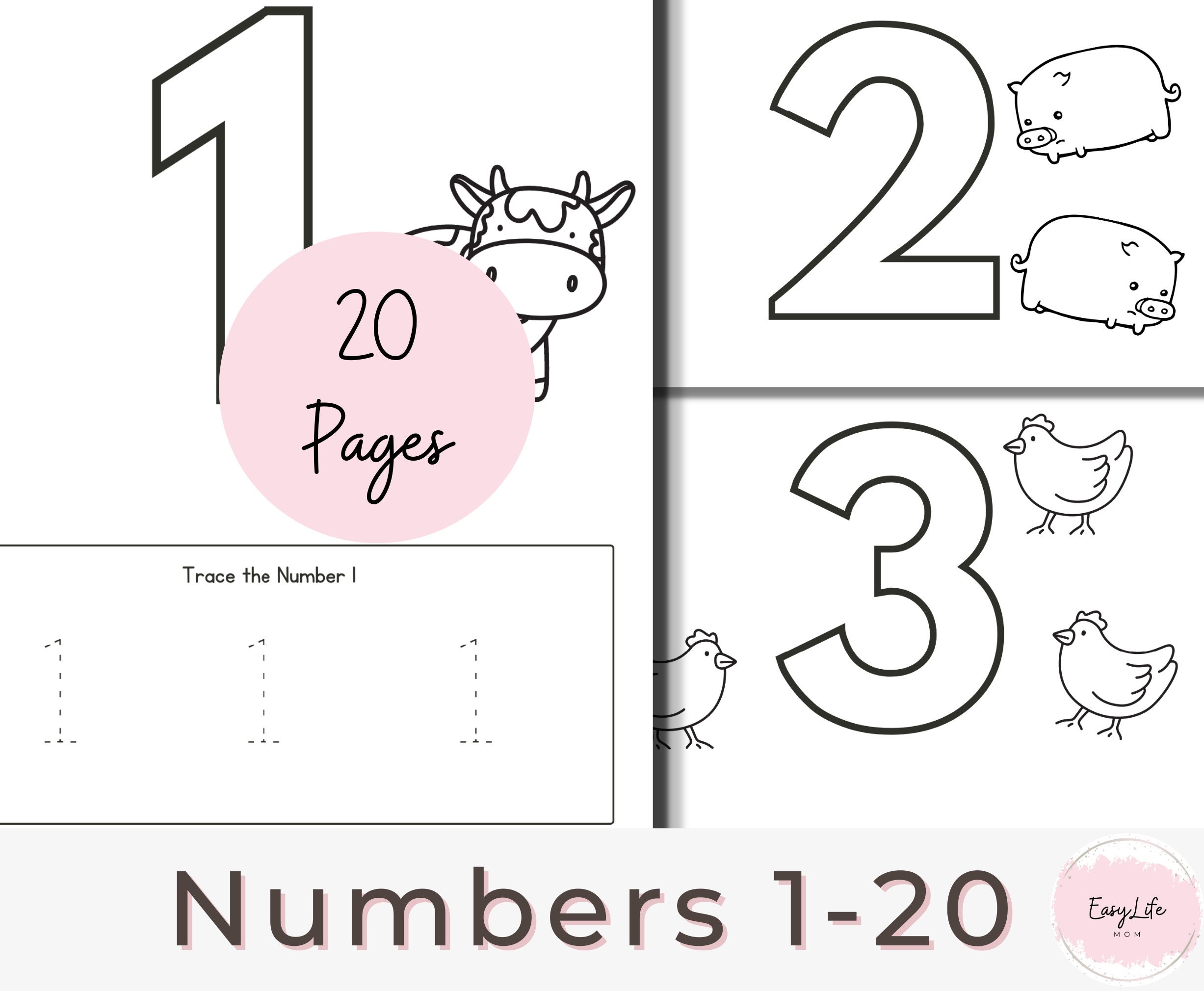 printable preschool worksheets numbers