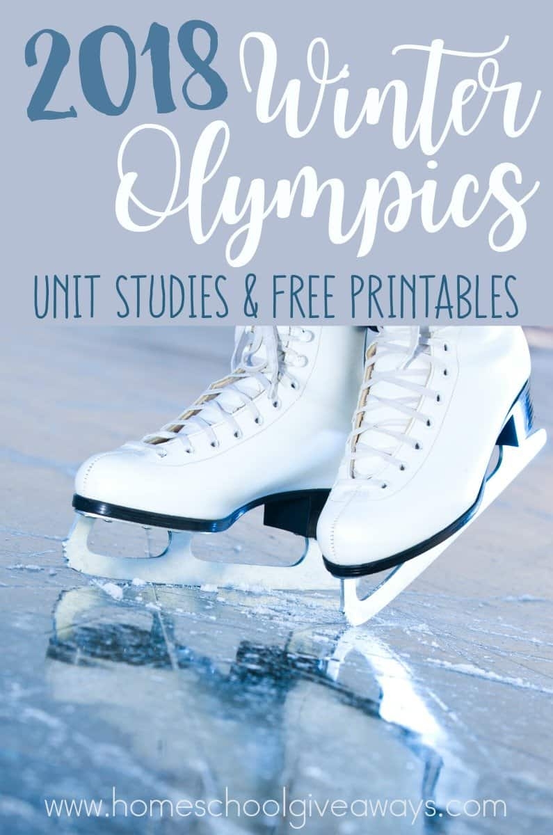 2018 Winter Olympics Unit Studies And FREE Printables