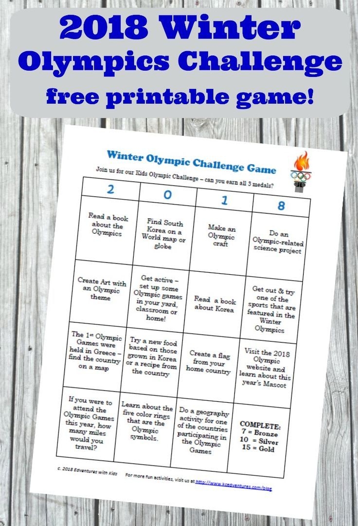 free printable 2018 winter olympics preschool worksheets