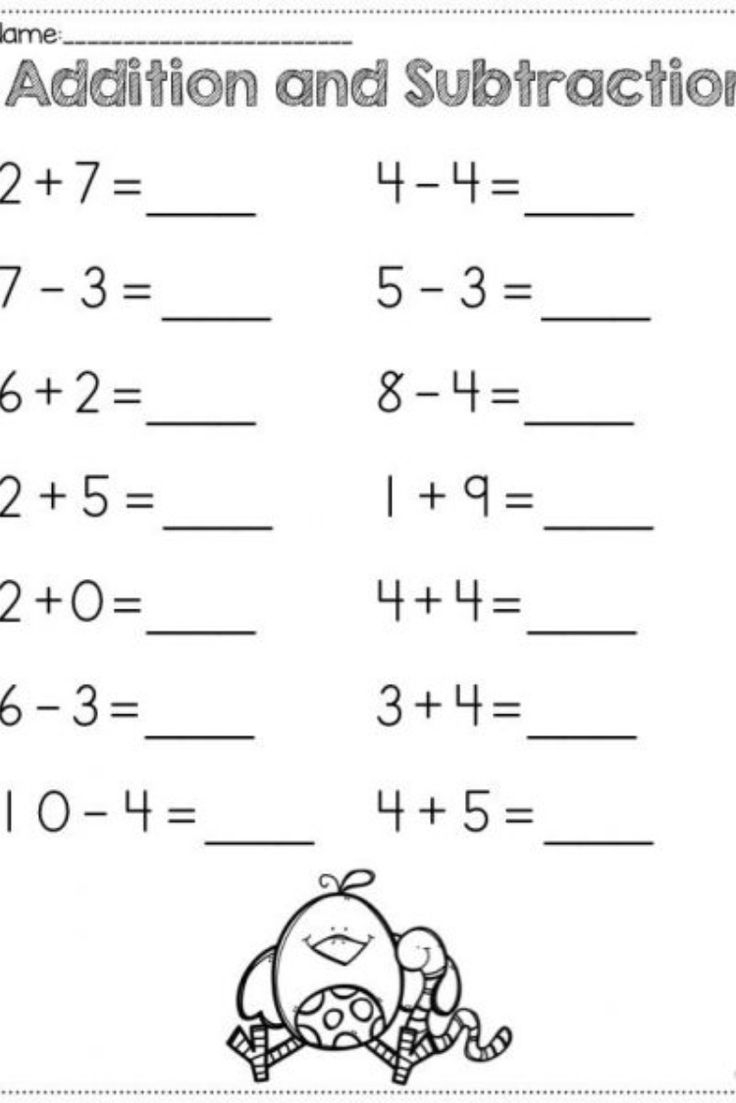 Addition Subtraction FREE Printable Worksheets Worksheetfun Worksheets Library