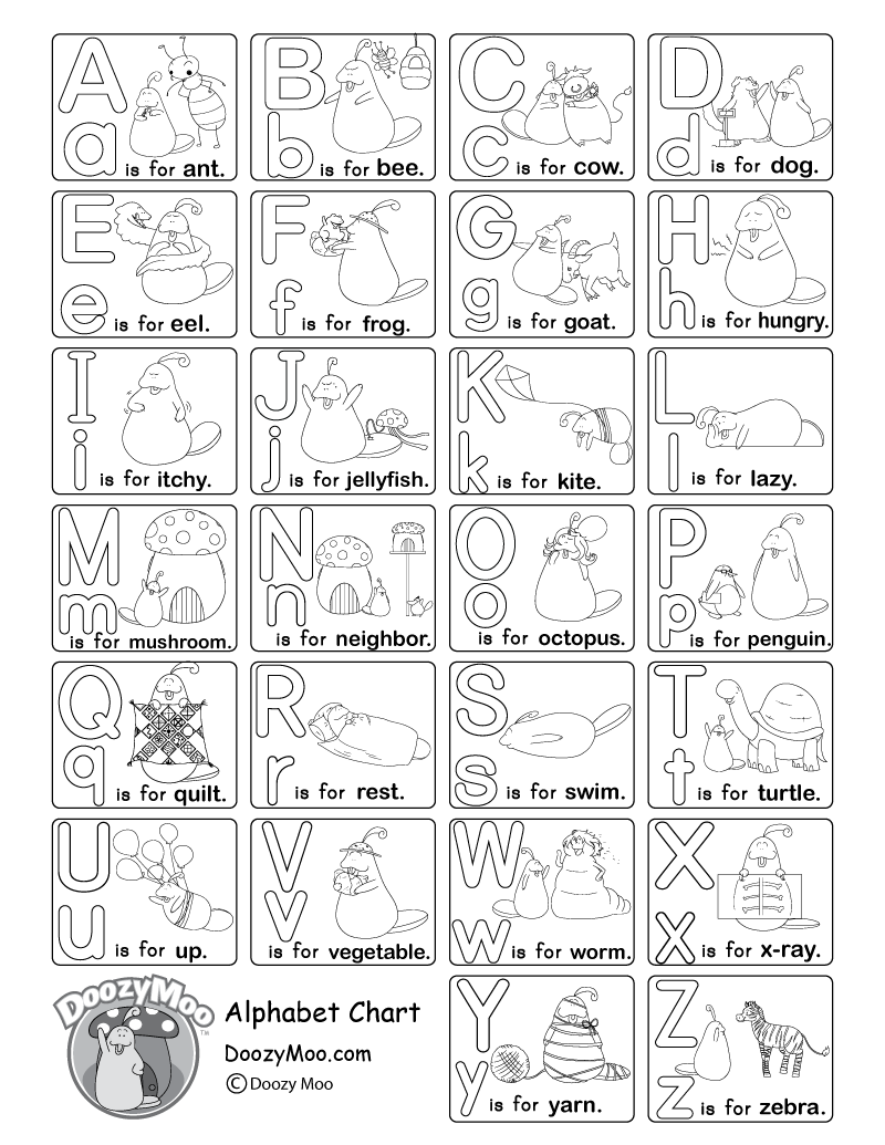 printable alphabet worksheets for preschoolers