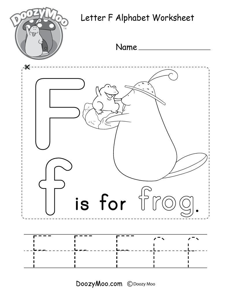 preschool alphabet worksheets free printables
