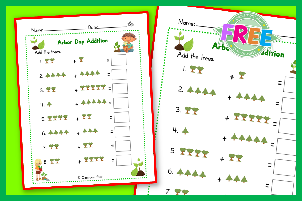 Arbor Day Worksheets Classroom Star Worksheets