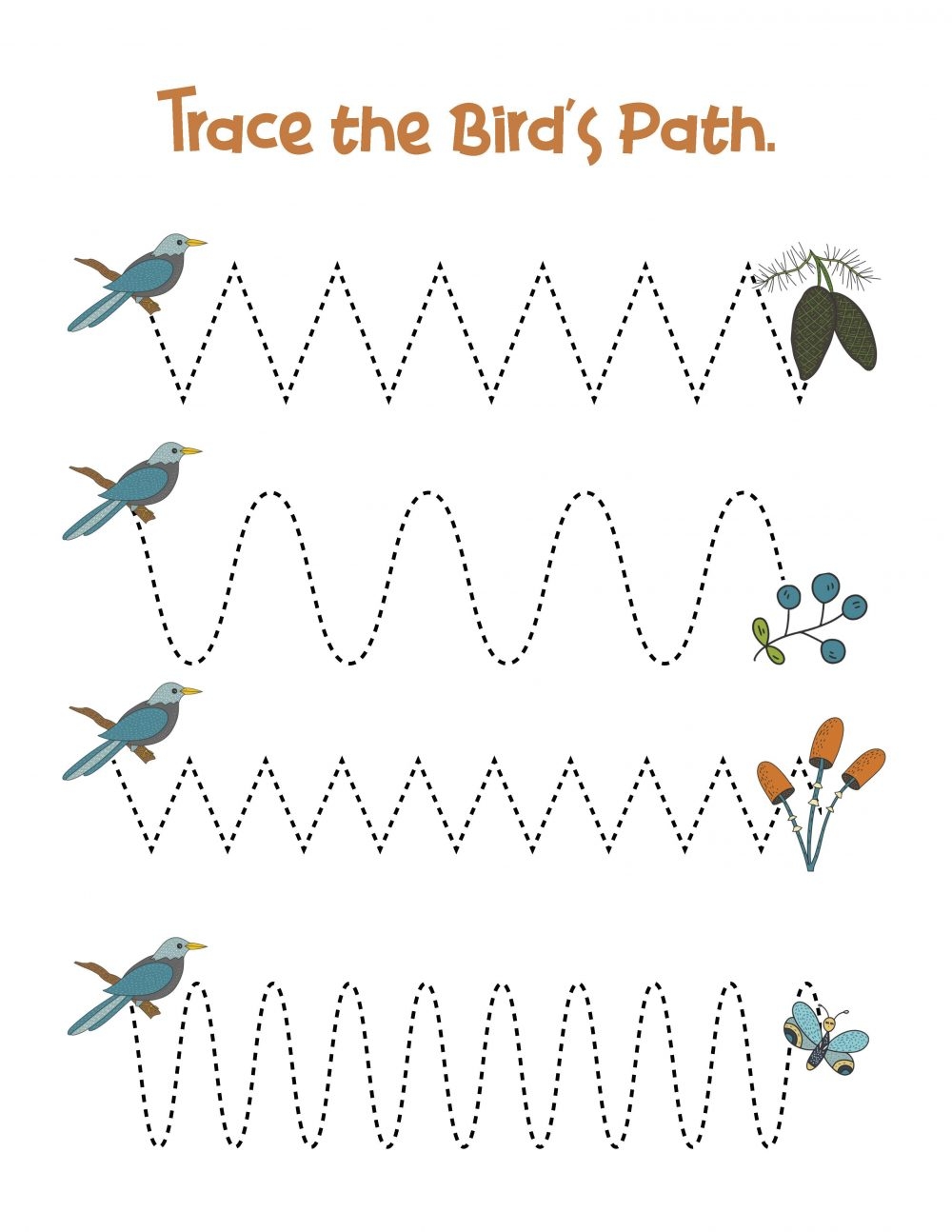 Bird Preschool Activities Pack Natural Beach Living