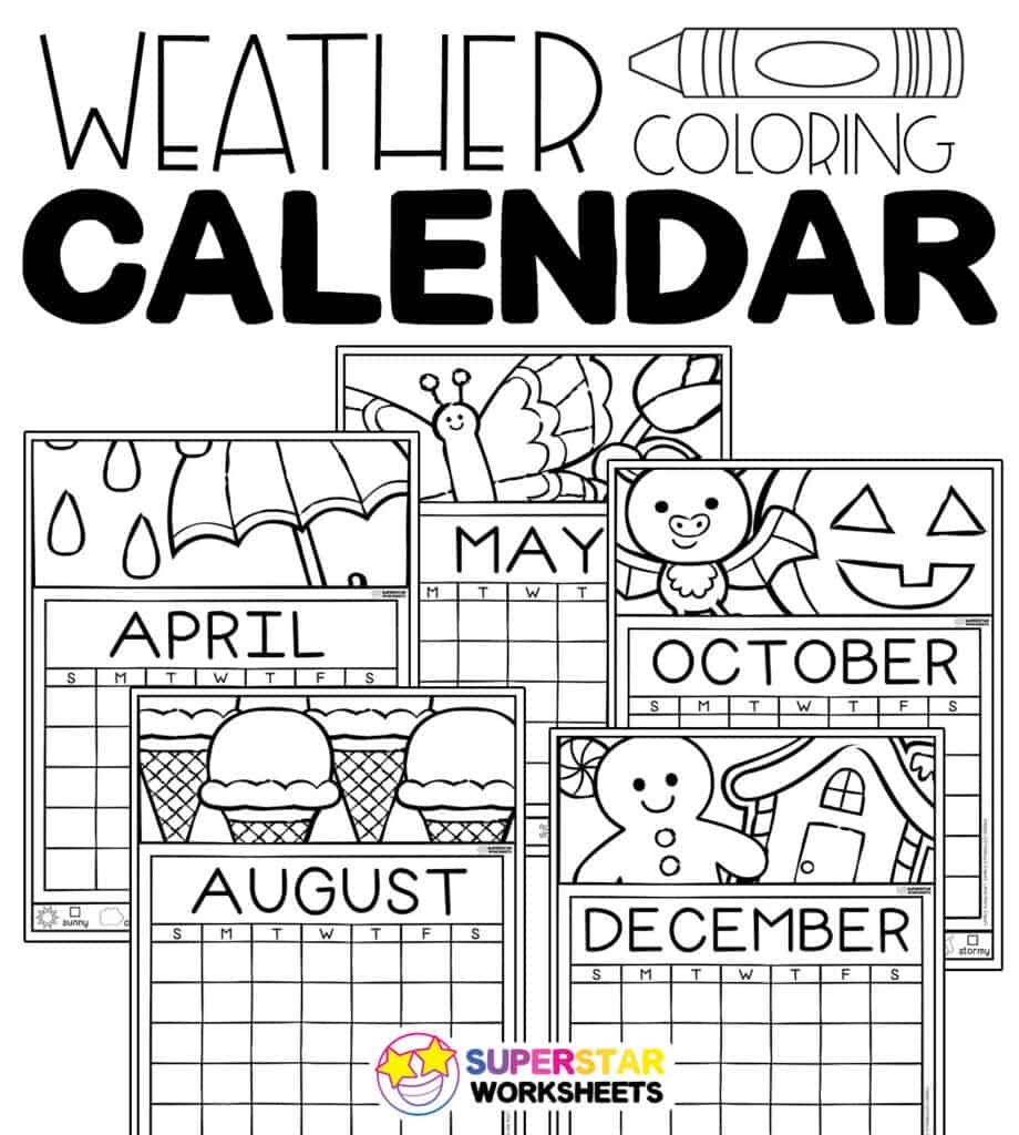 Calendar Worksheets Superstar Worksheets