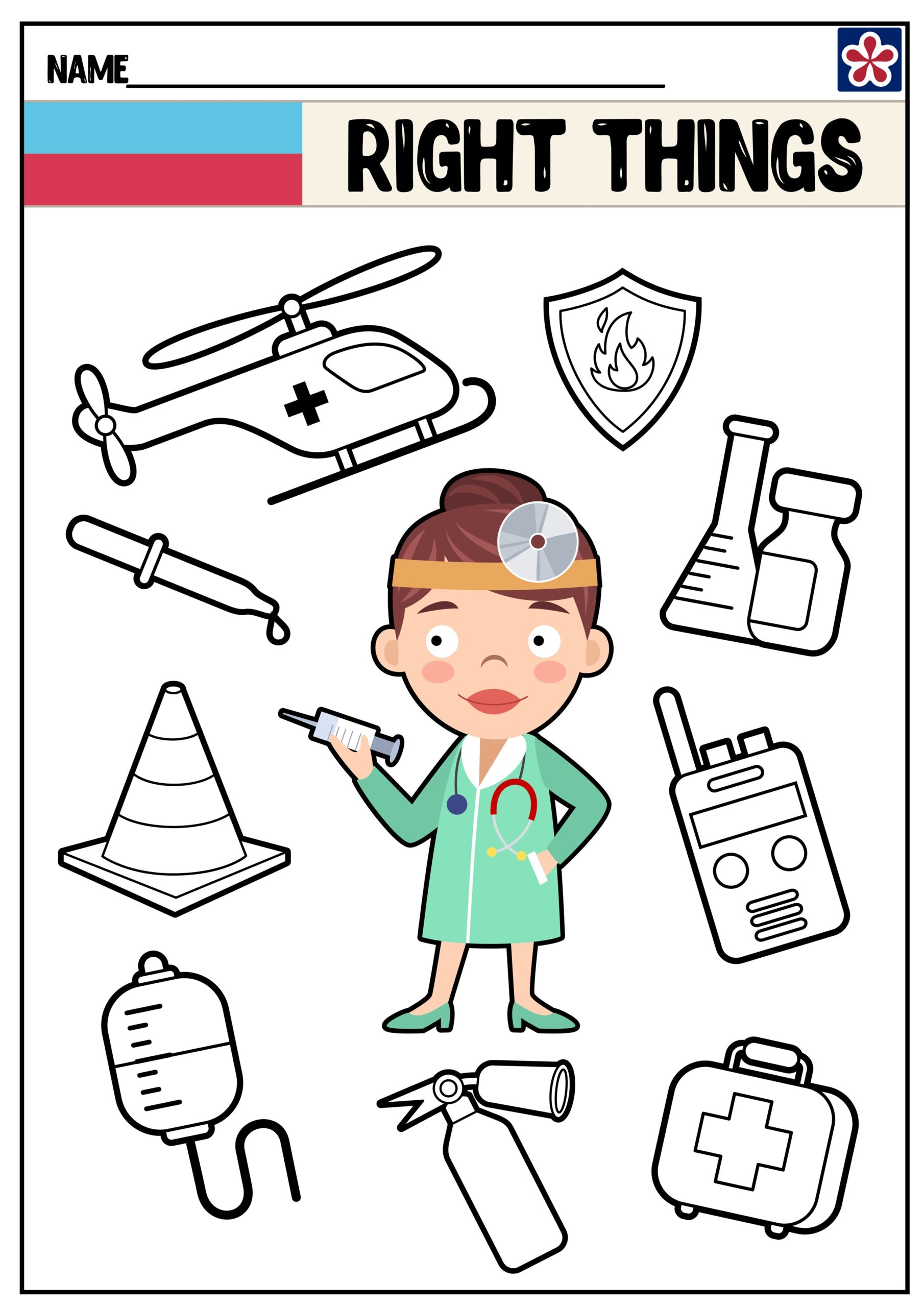 Community Helpers Worksheets Doctor TeachersMag