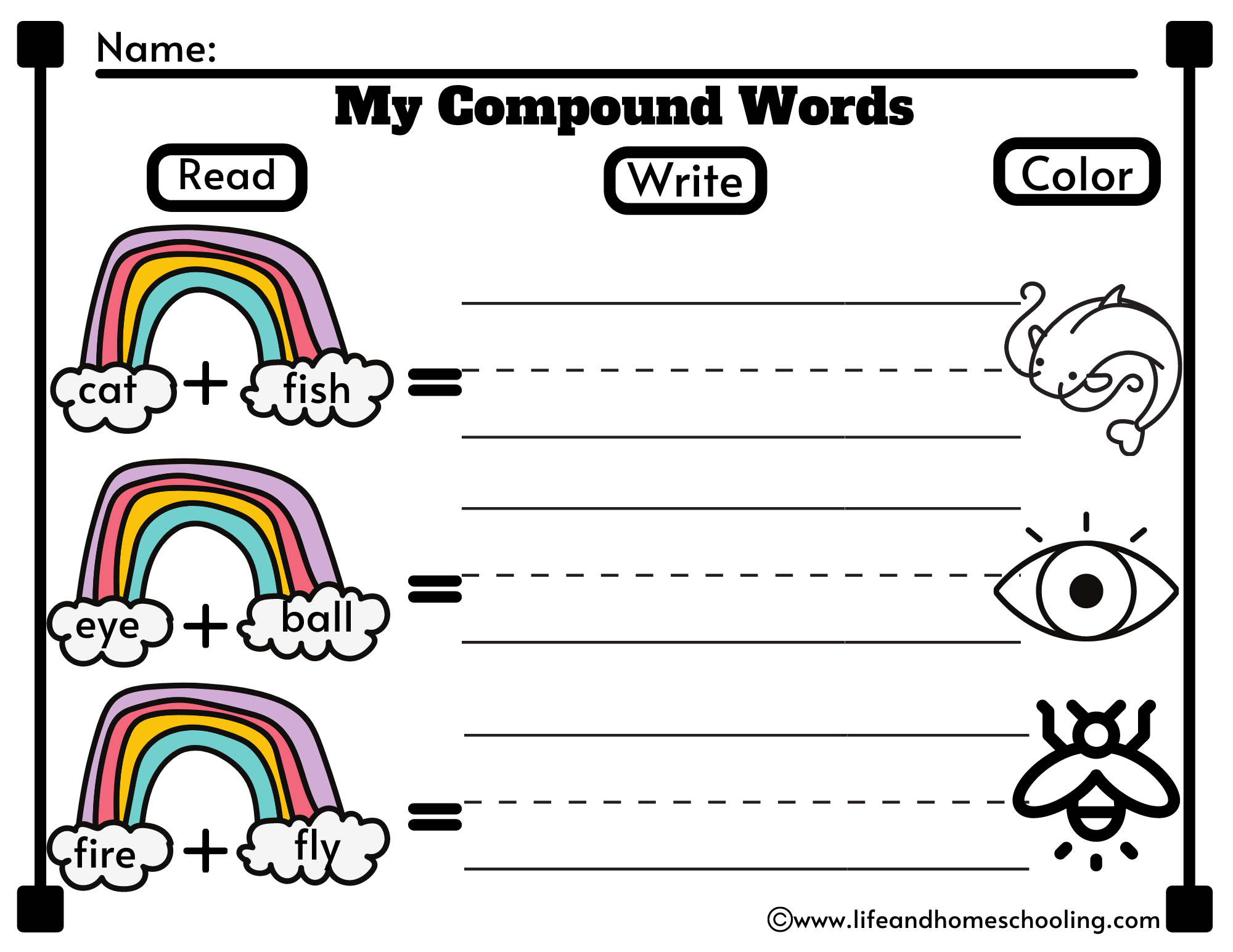 Compound Words Made By Teachers Compound Words Made By Teachers