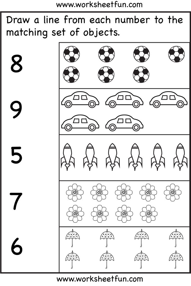 Counting Six Worksheets FREE Printable Worksheets