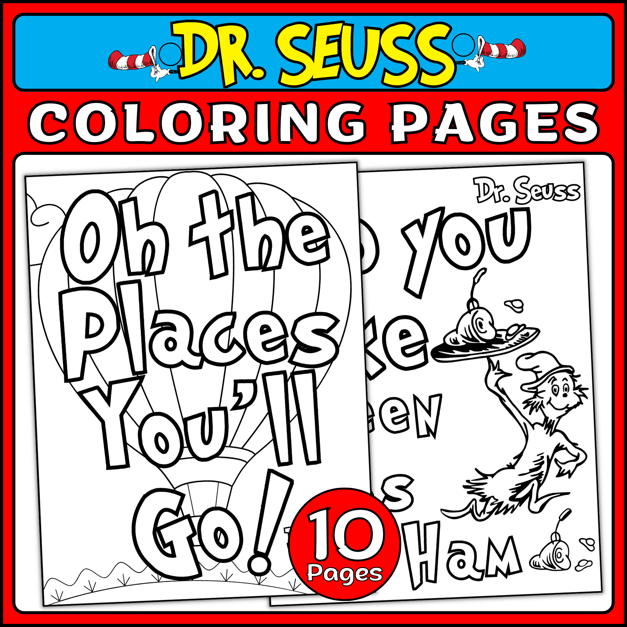 Dr Seuss Quotes Coloring Pages Read Across America Dr Seuss Coloring Sheets Made By Teachers