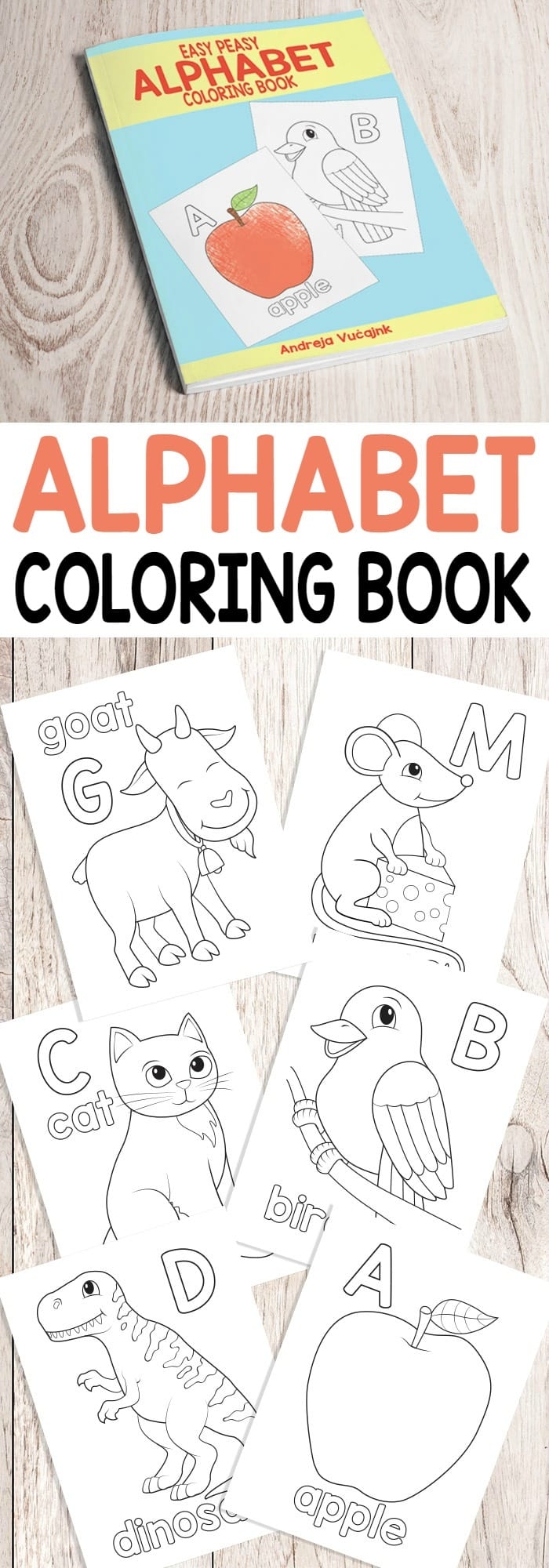 Easy Peasy Alphabet Coloring Book ABC Coloring Pages Easy Peasy And Fun