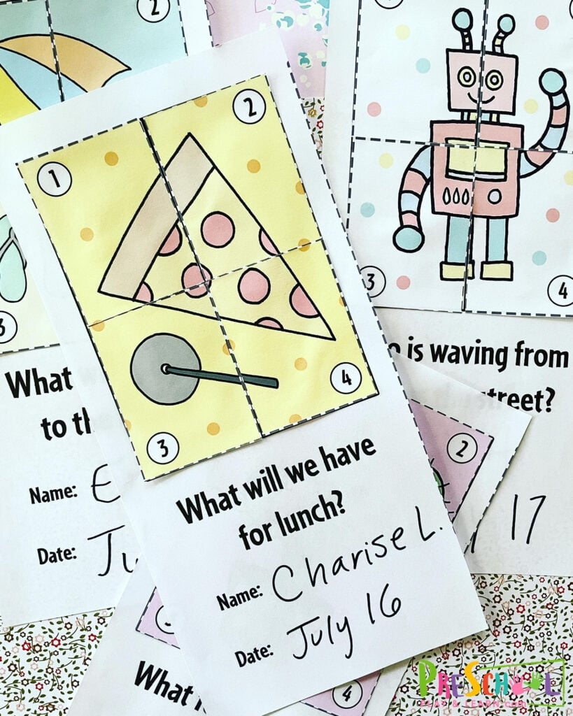 preschool cut and paste printable worksheets pdf