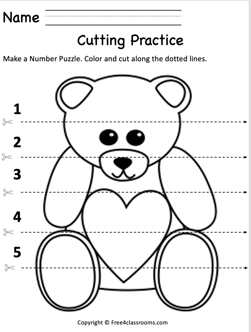 Free Cutting Practice Worksheet Fine Motor Skills Printable Free Worksheets Free4Classrooms Free Cutting Practice Worksheet Fine Motor Skills Printable Free Worksheets Free4Classrooms