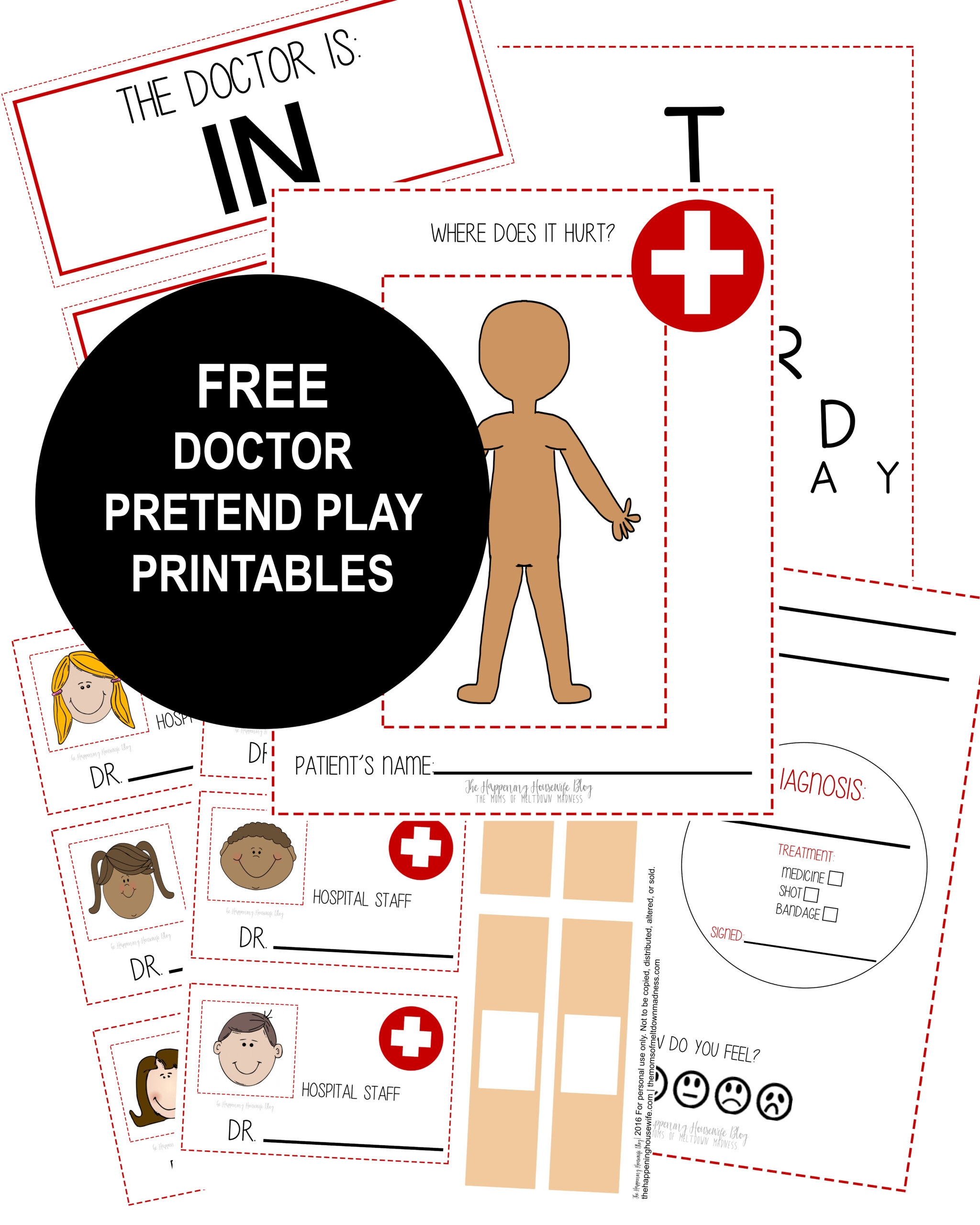 doctor printable preschool worksheets