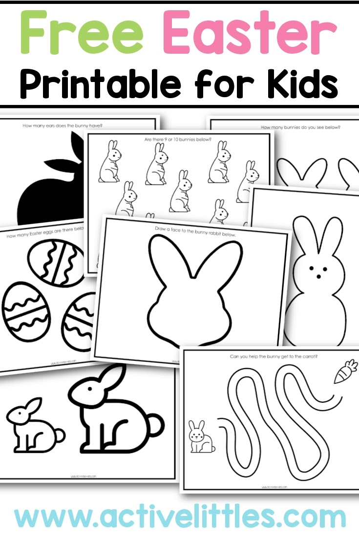 Free Easter Printable For Kids Active Littles Free Easter Printable For Kids Active Littles