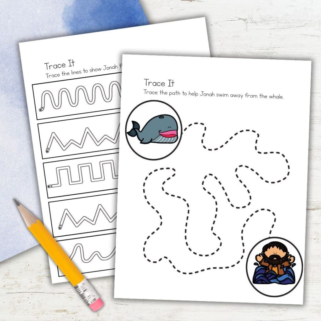 free printable preschool worksheets whale theme